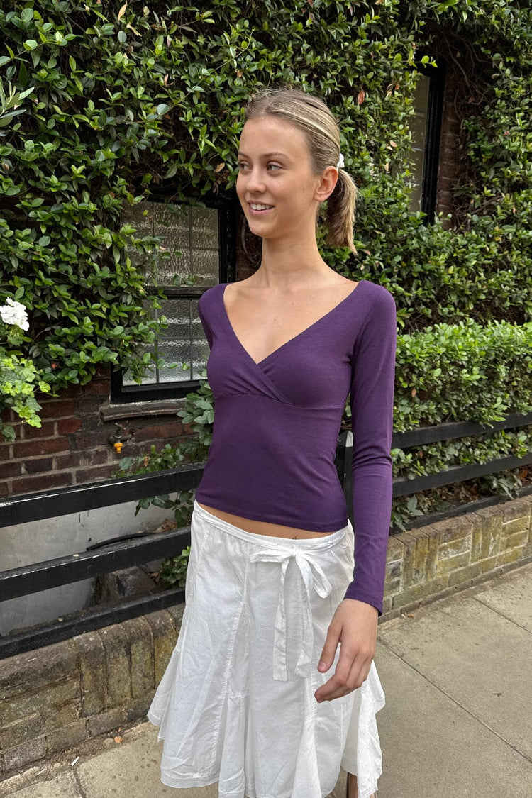 Amara Top | Purple / XS/S