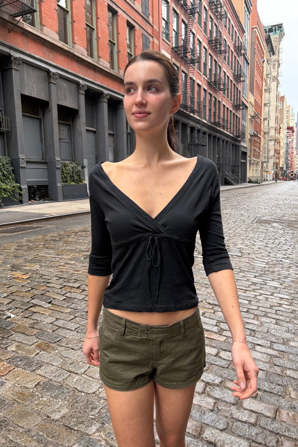 Philippa Top | Black / XS/S