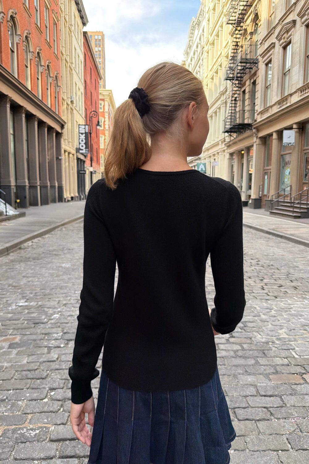 Nelly Cardigan | Black / XS/S