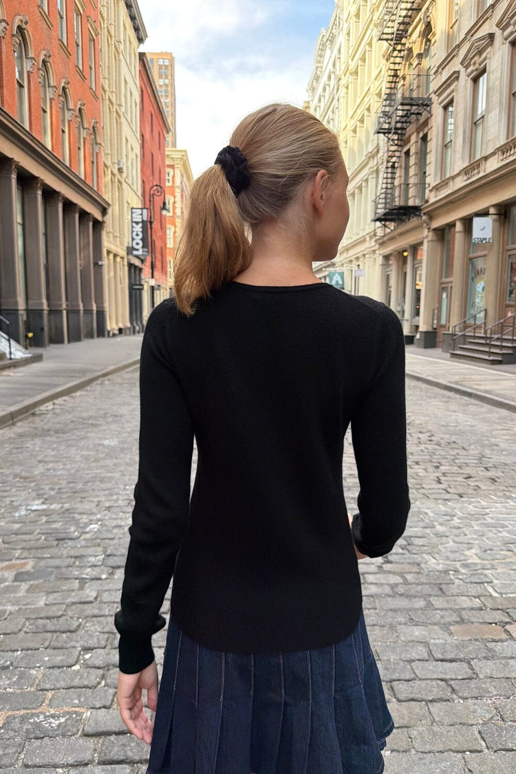 Nelly Cardigan | Black / XS/S