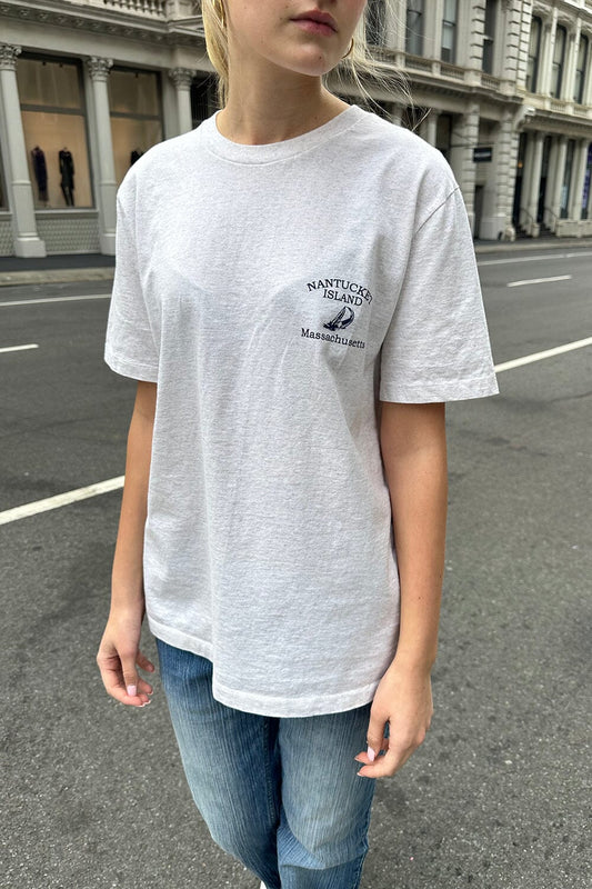 Brandy Melville Shirt Mens Medium Gray Crew Neck Long Sleeve Tee Casua –  Goodfair