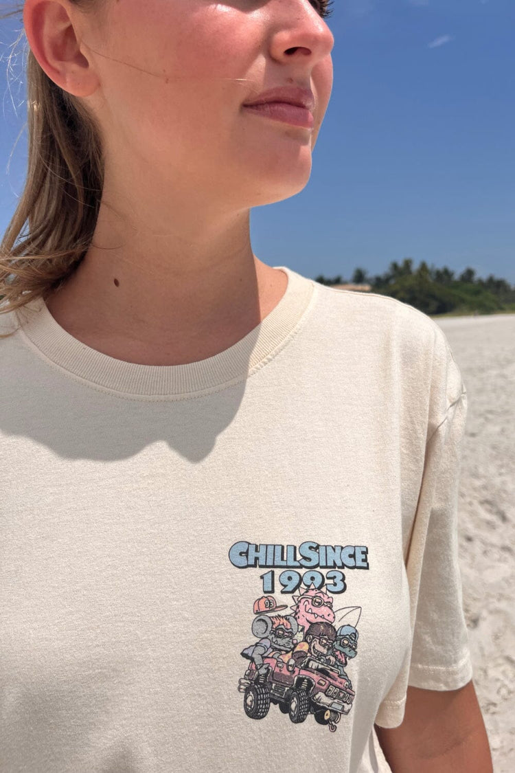 Penelope Chill Since 1993 Top | ivory / Oversized Fit