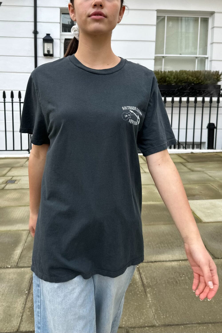 Southside Guitars Top | Black / Oversized Fit