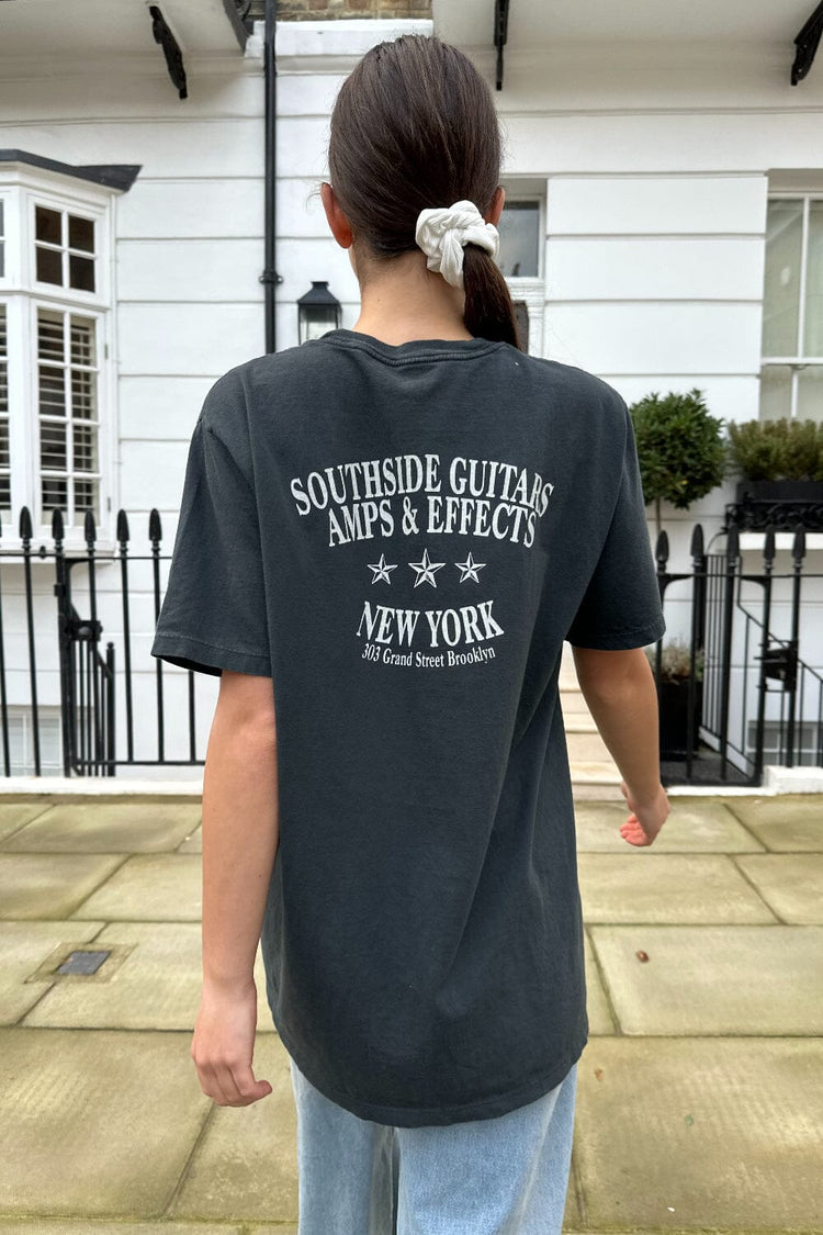 Southside Guitars Top | Black / Oversized Fit