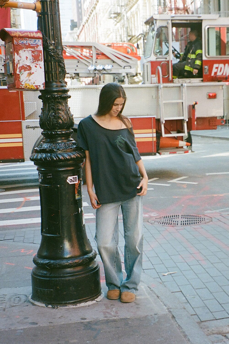 Penelope Lone Star Texas Top | Black / XS/S