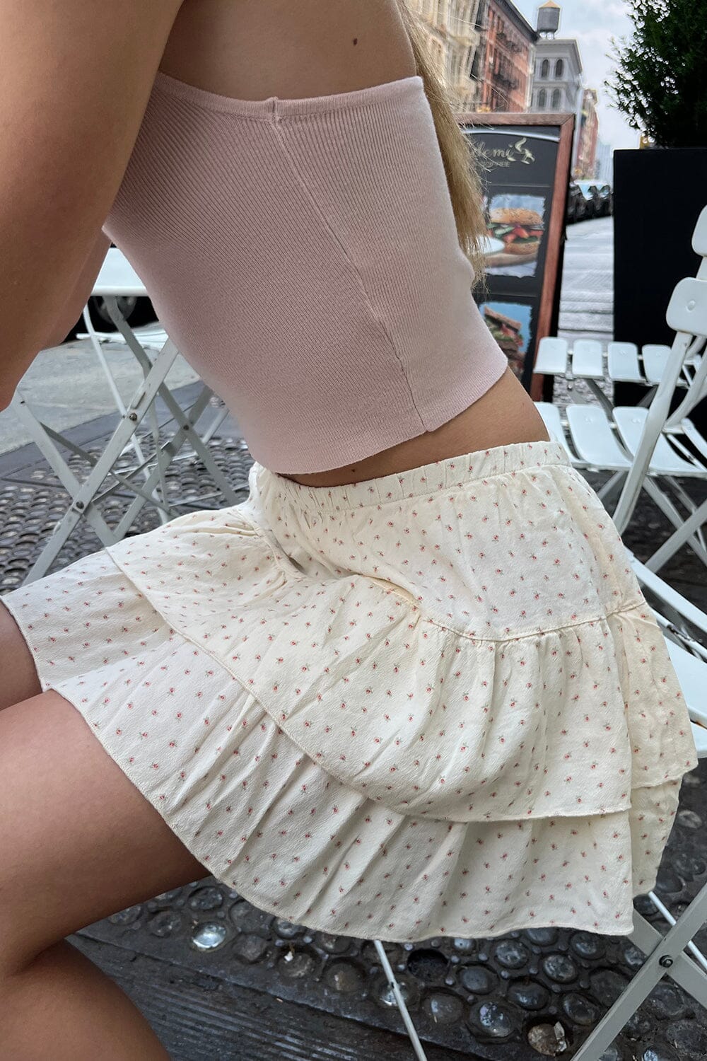 Izzy Floral Mini Skirt – Brandy Melville
