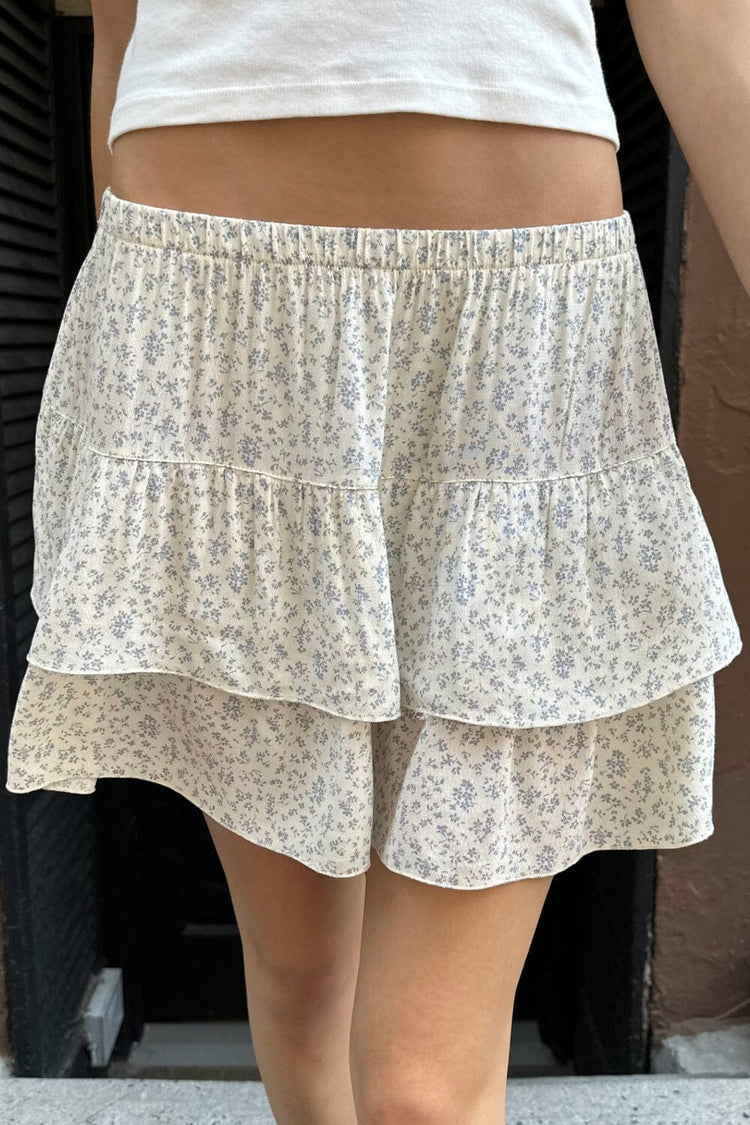 Izzy Mini Skirt | Ivory / XS/S