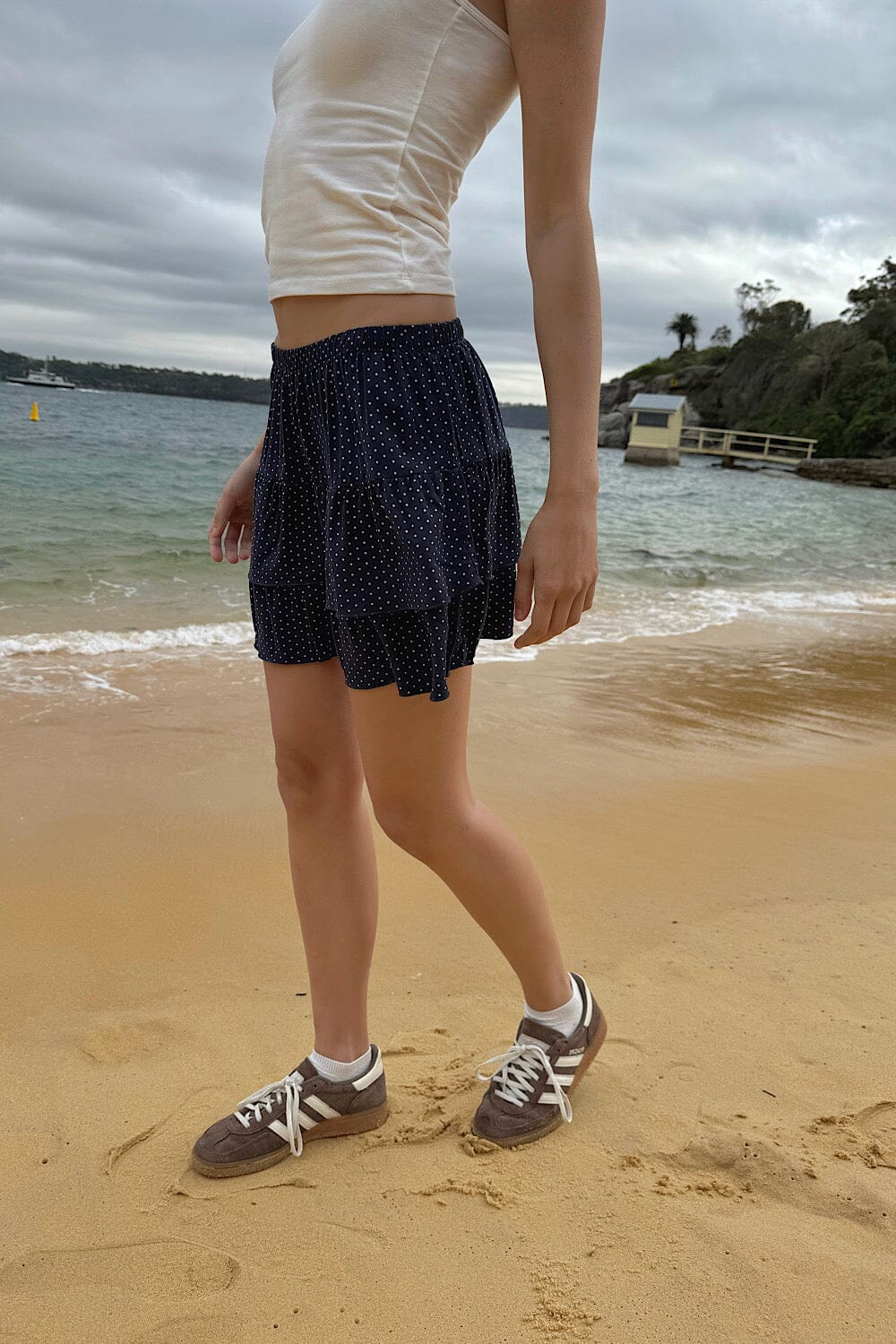 Izzy Polka Dots Mini Skirt