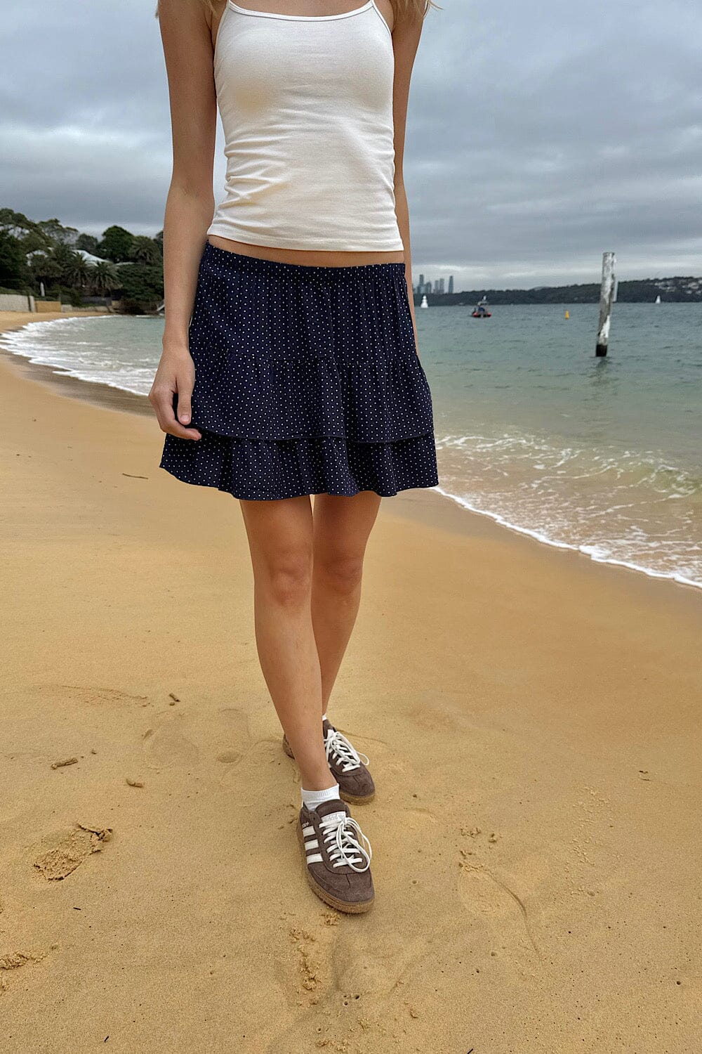 Izzy Polka Dots Mini Skirt