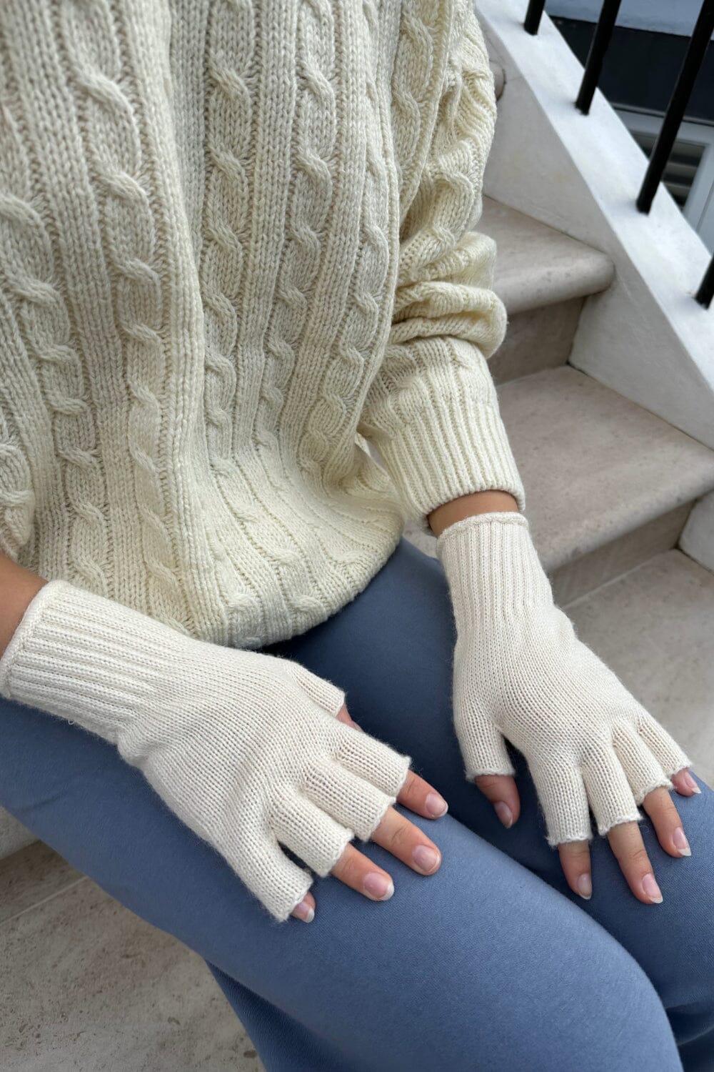 Fingerless Wool Gloves – Brandy Melville