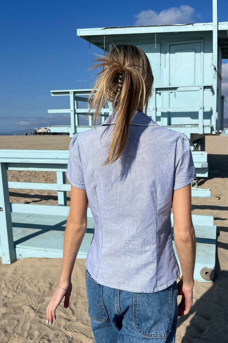 Teagan Stripes Top