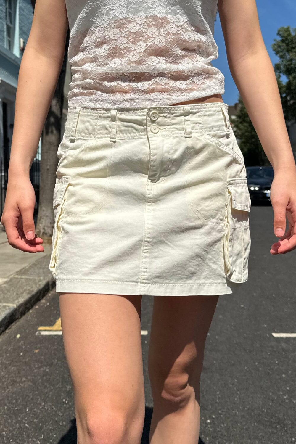 Beverly Cargo Mini Skirt