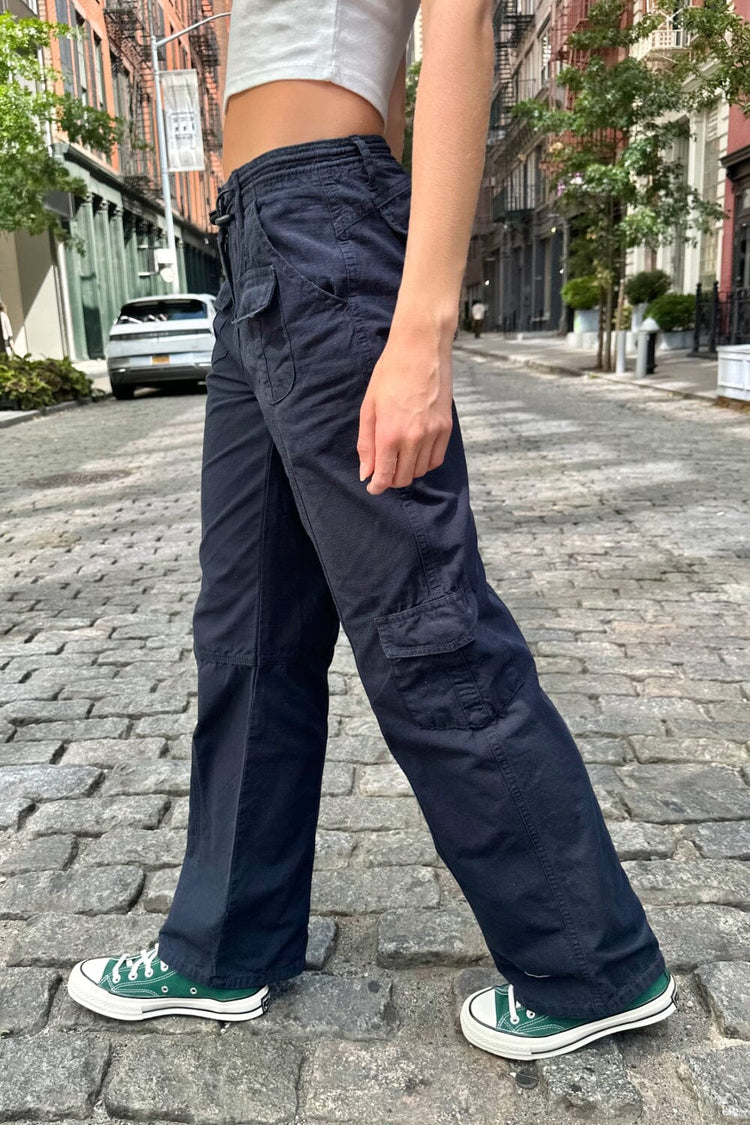 Kim Cargo Pants | Navy Blue / S