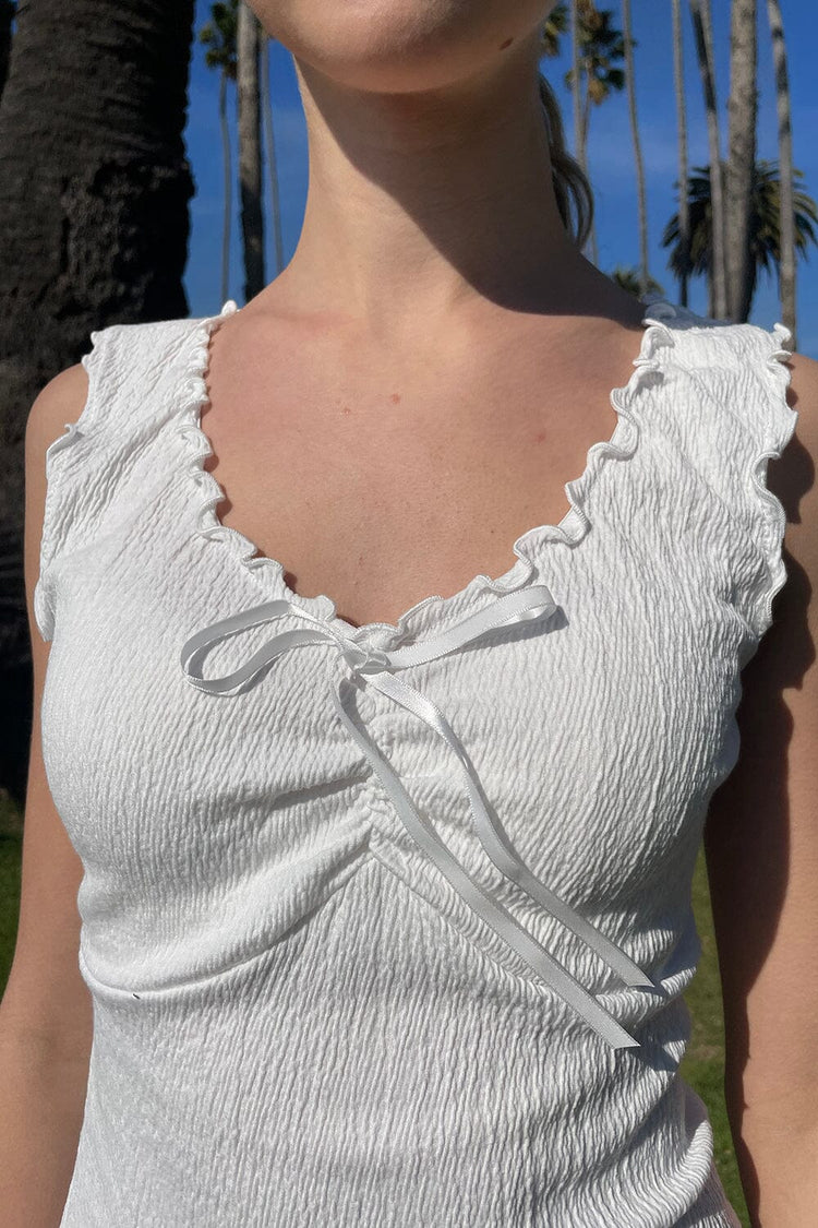 Malena Top | Ivory / S