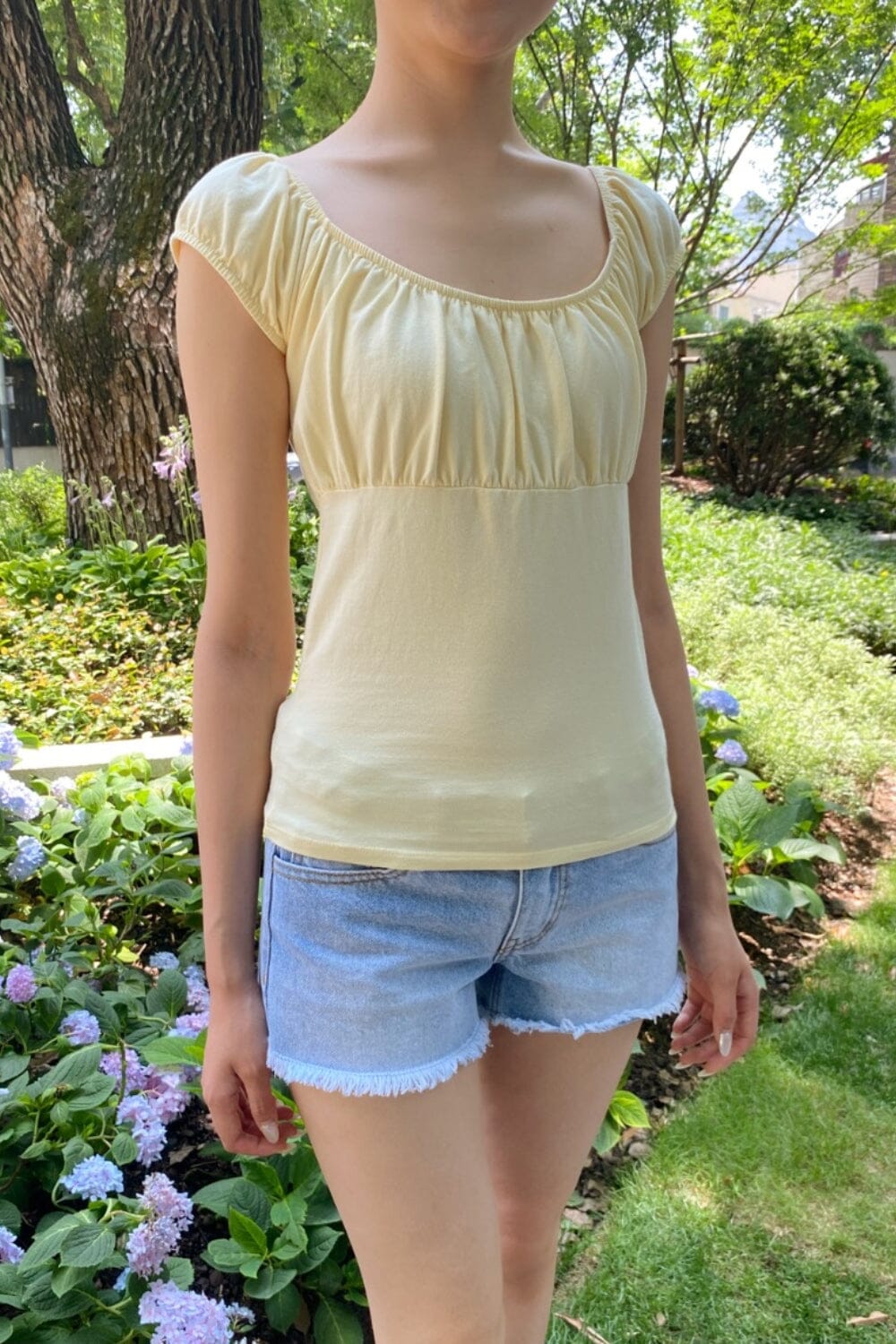 Casey Top | Pastel Yellow / XS/S