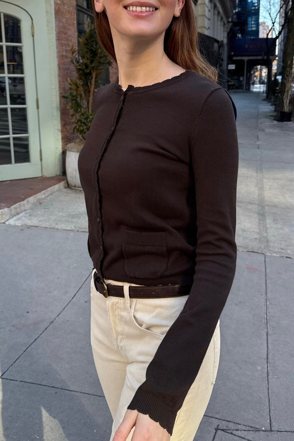 Zoe Cardigan | Mocha / S