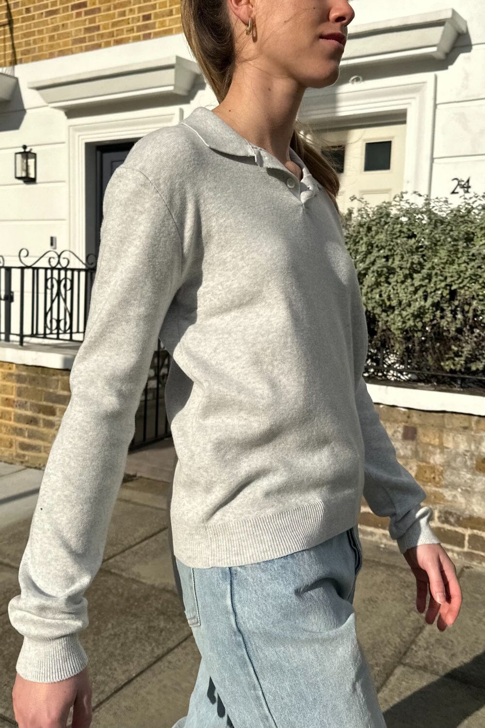 Light Heather Grey / Regular Fit