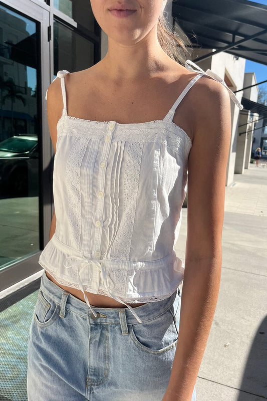 Maeve Top | Natural White / S