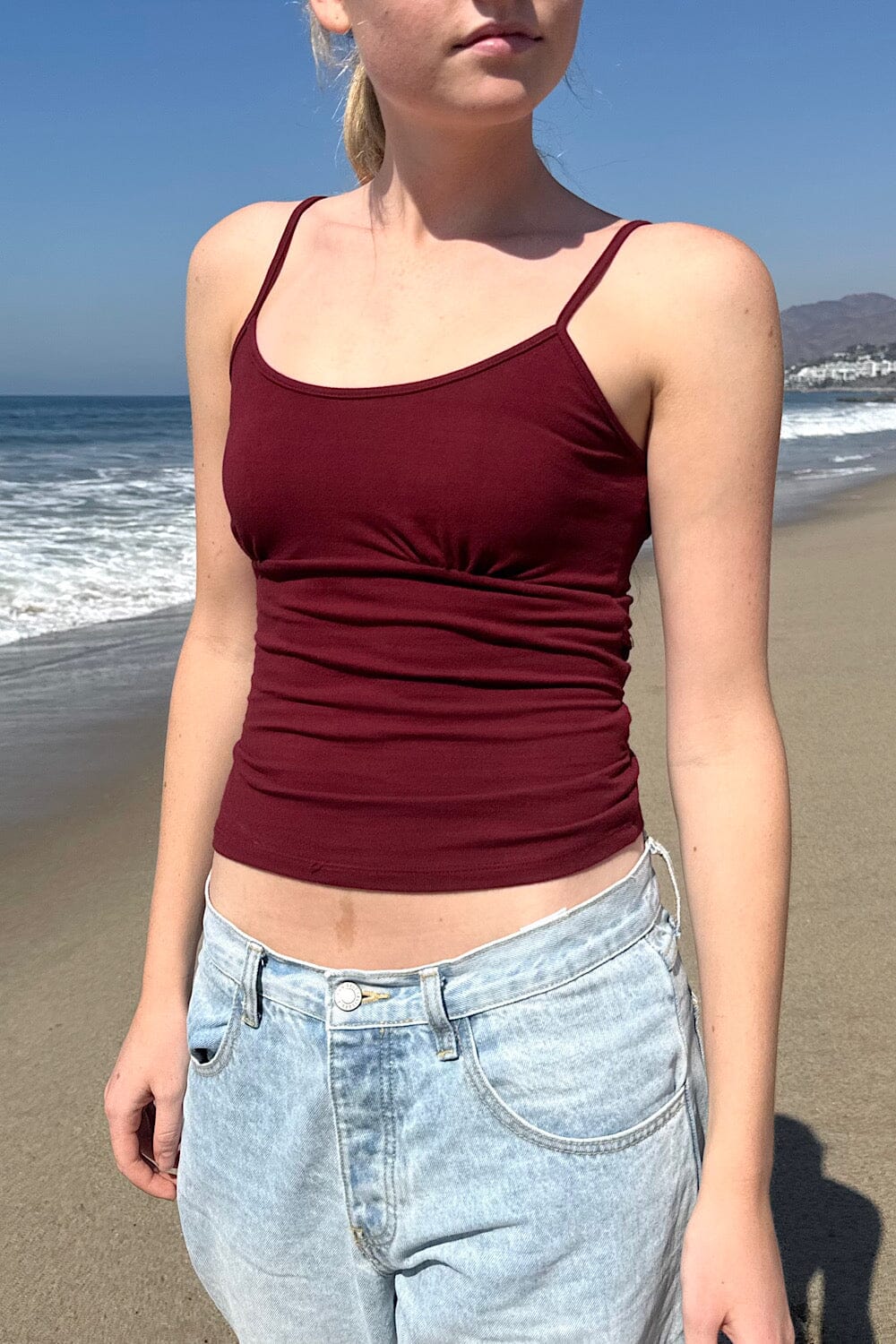 Victoria Tank | Burgundy / XS/S