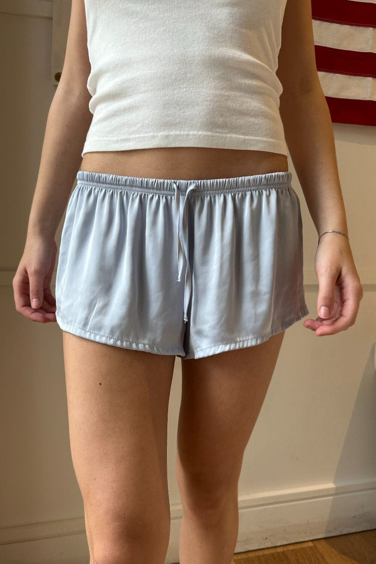 Felicity Pajama Shorts | Light Blue / XS/S