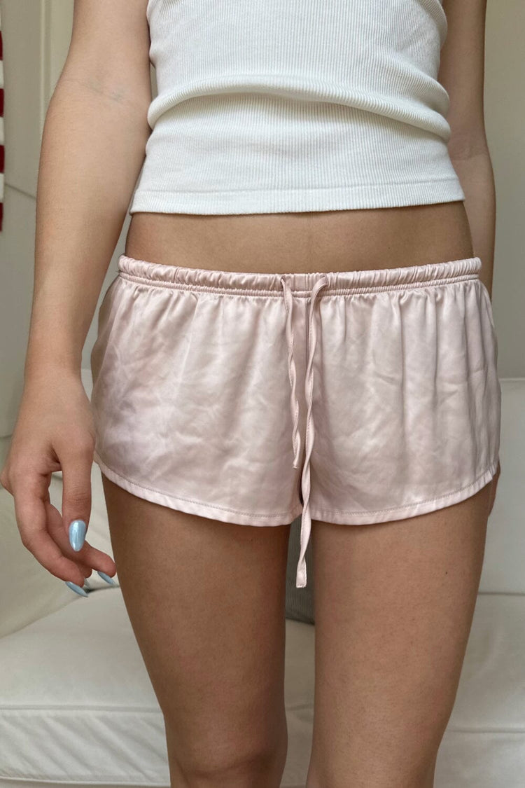 Felicity Pajama Shorts | Light Pink / XS/S