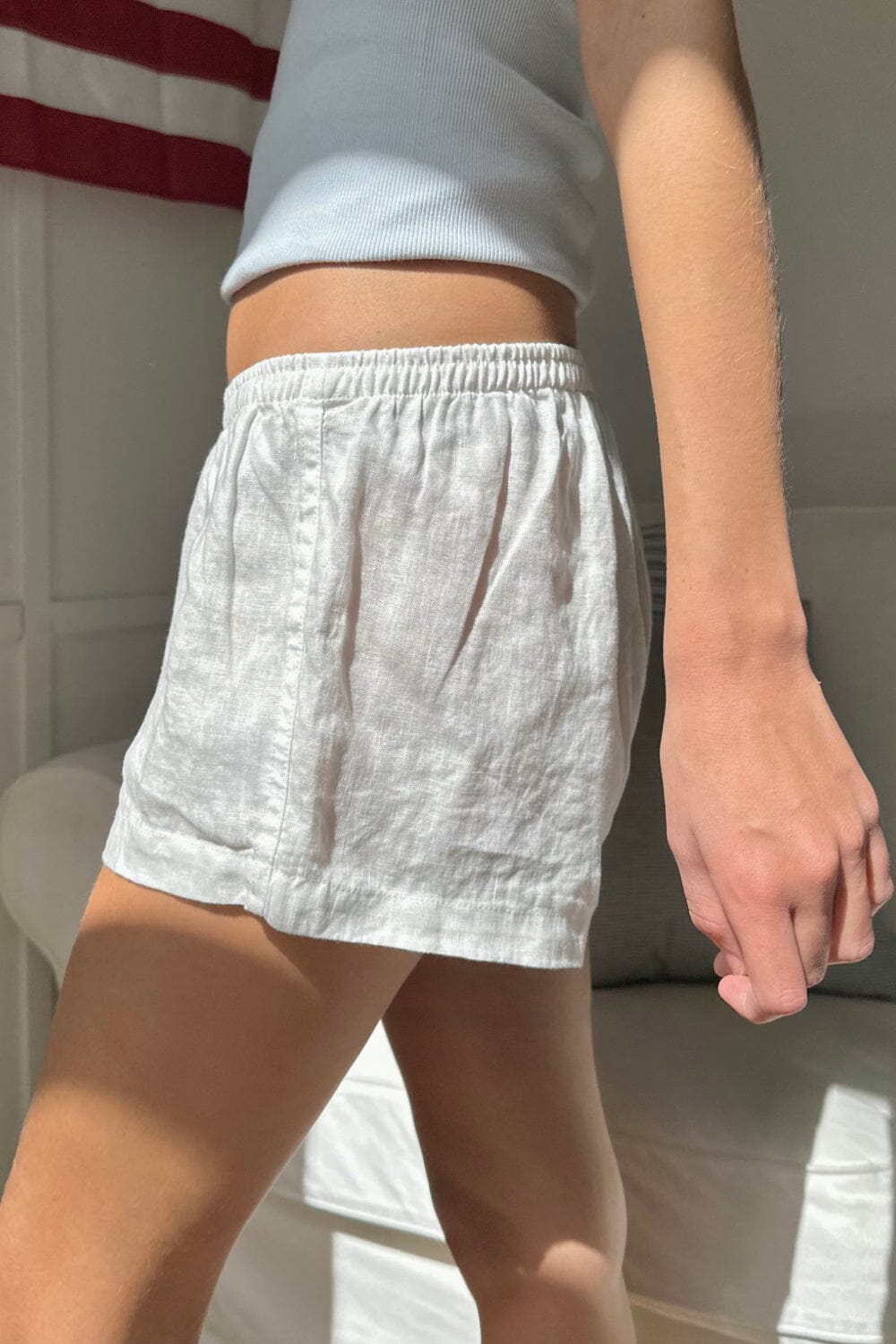 Keira Pajama Shorts Brandy Melville