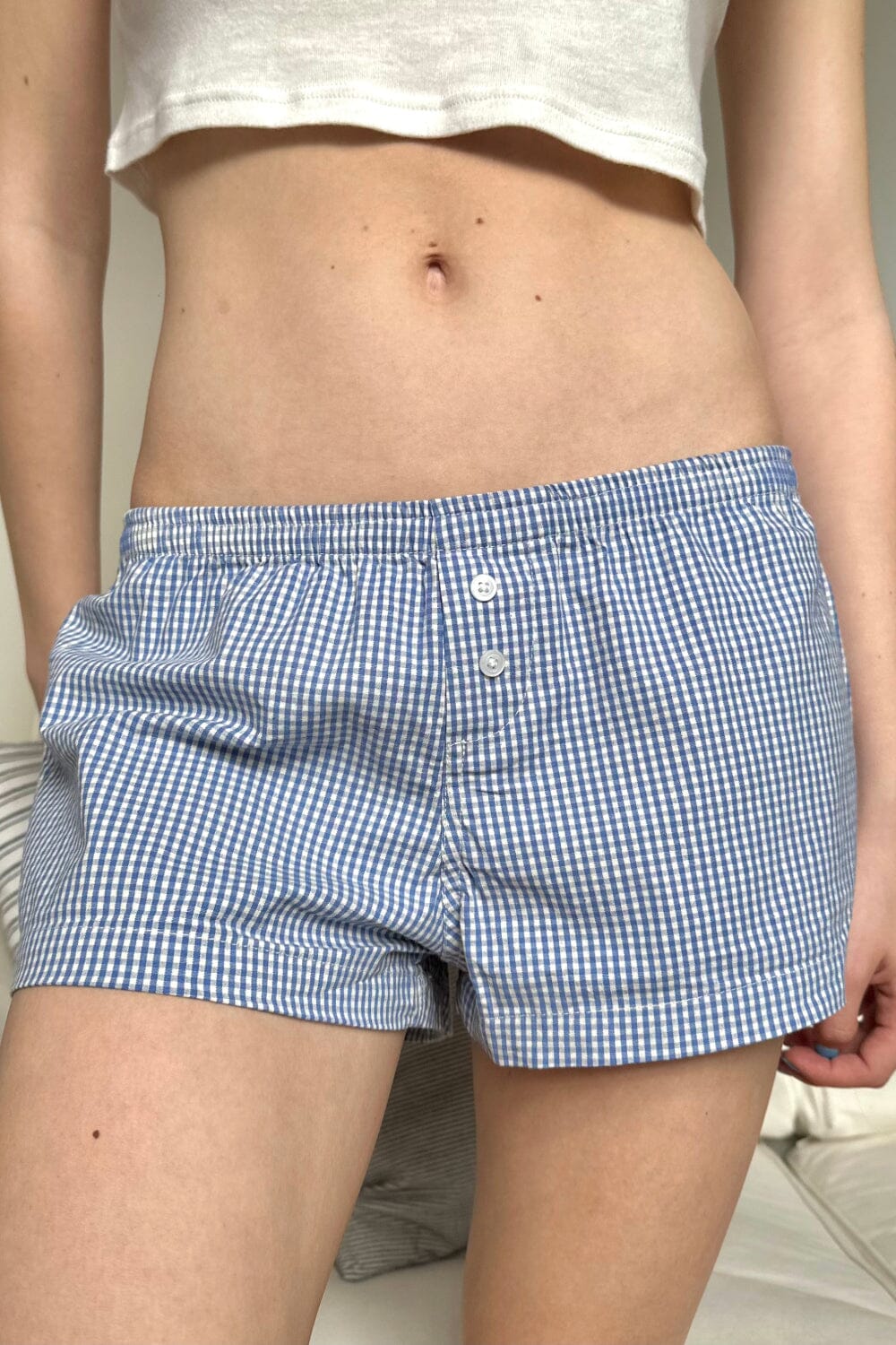 Blue Gingham / XS/S