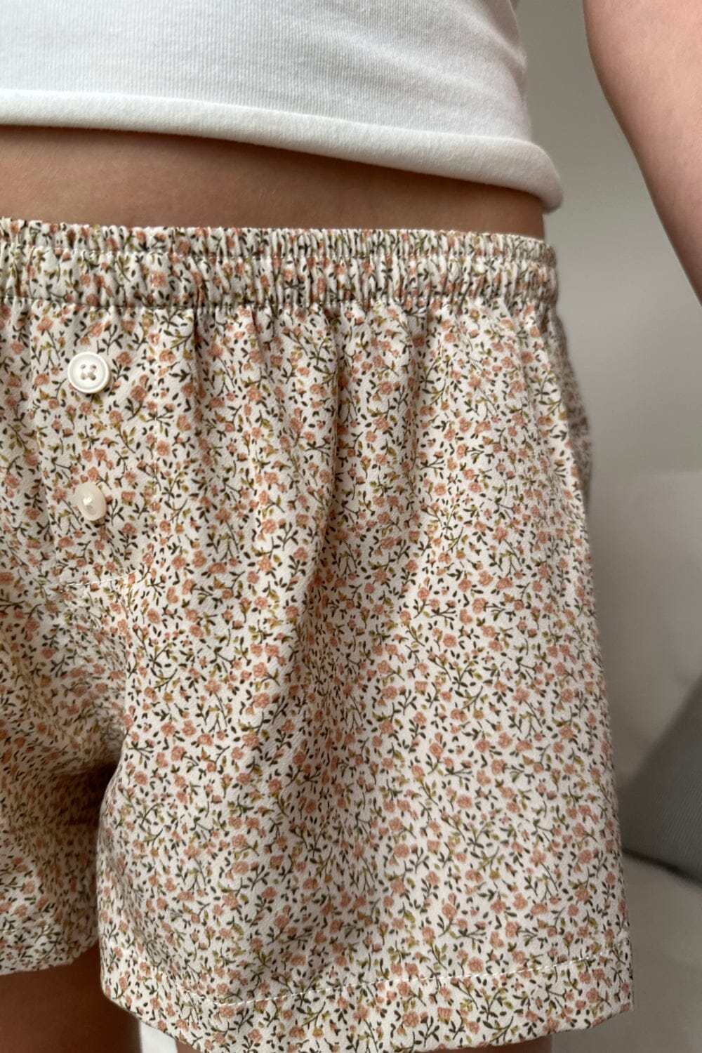 Keira Floral Pajama Shorts