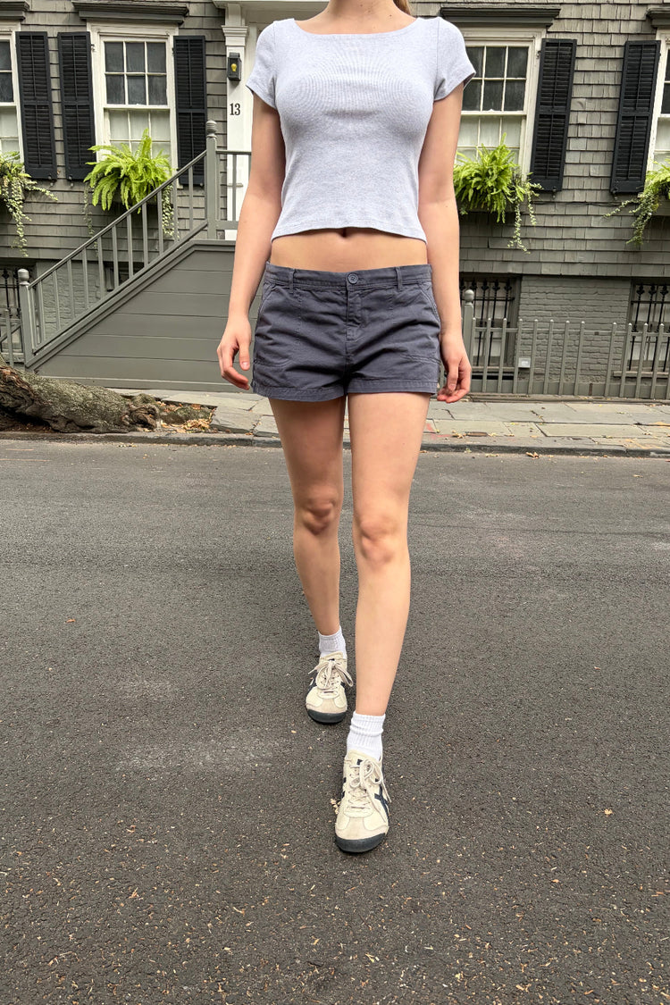 Maude Shorts | Blue Grey / XS/S