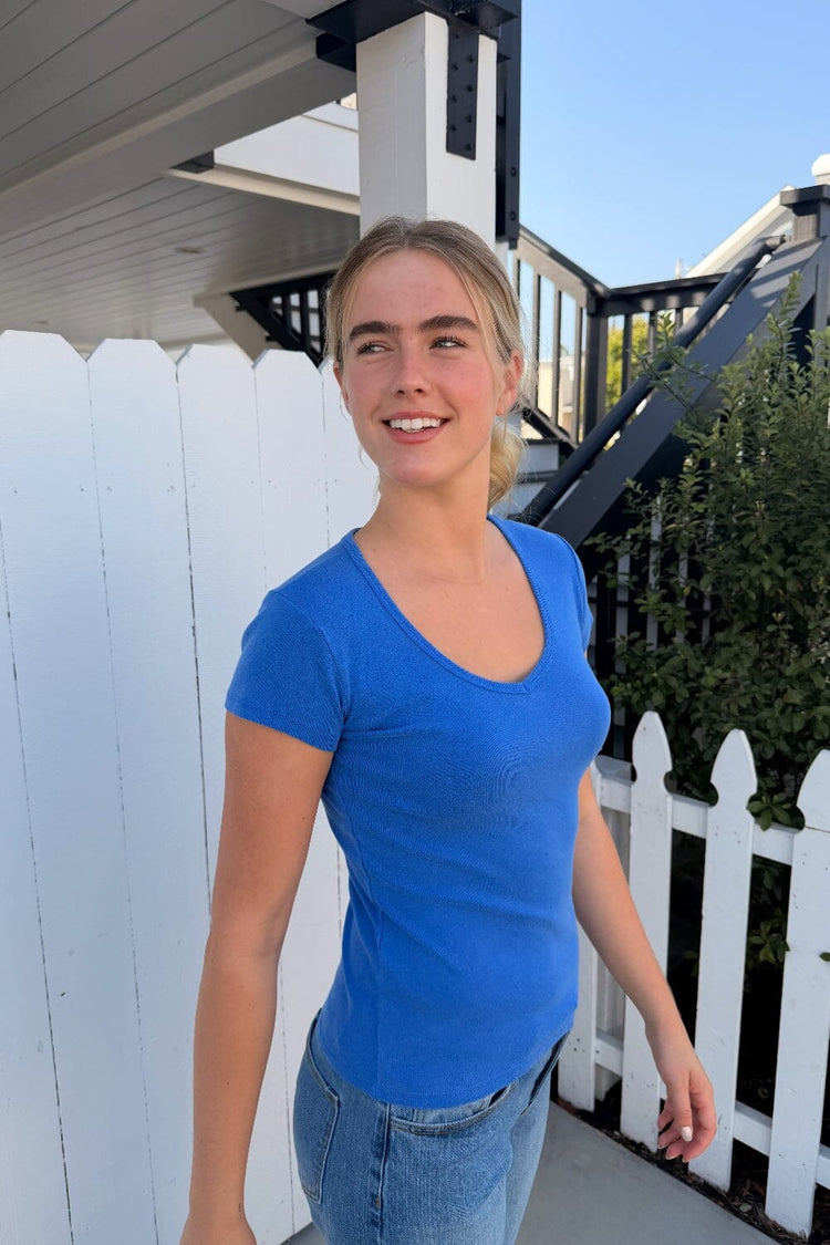 Safiya Top | Cobalt Blue / S