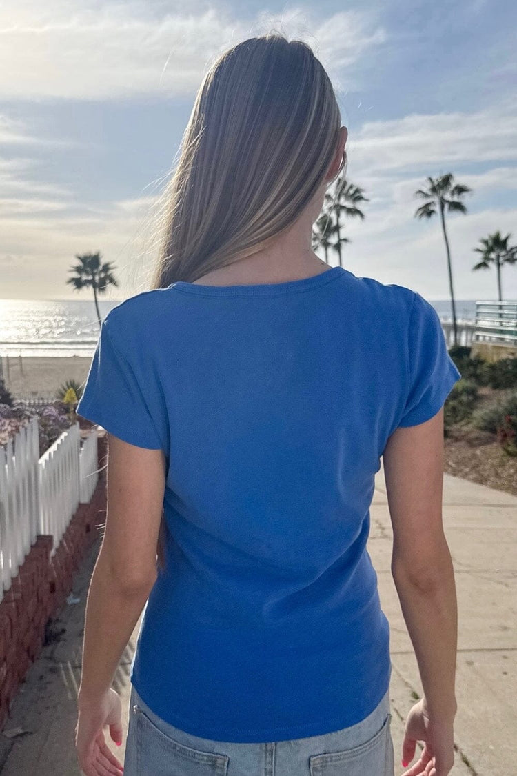 Safiya Top | Cobalt Blue / S