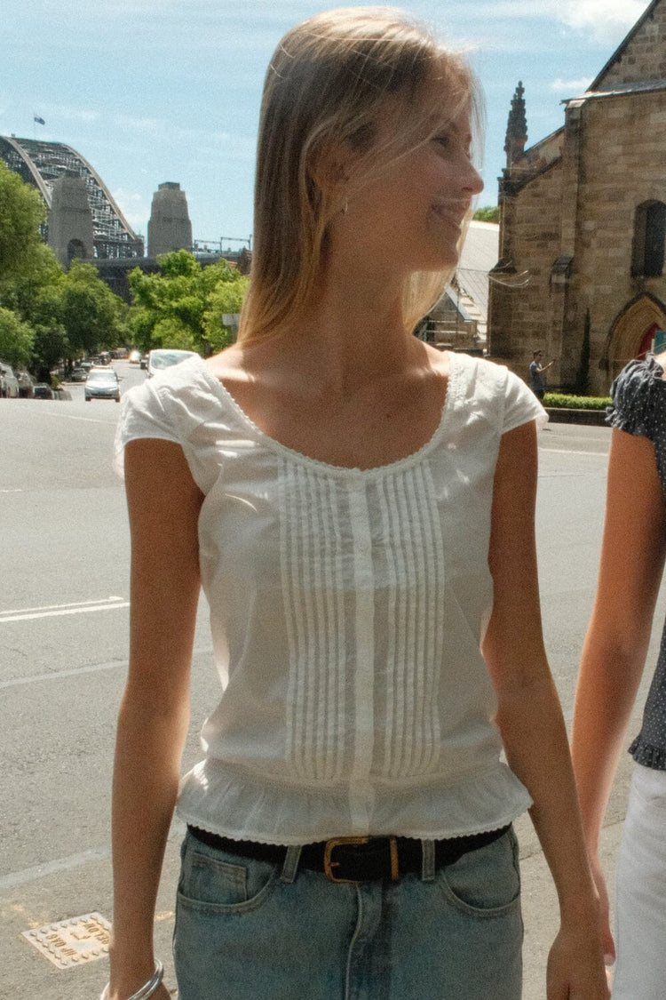 Aria Top | White / XS/S