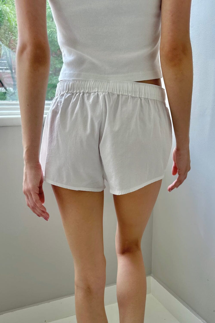 Willa Pajama Shorts | Natural White / S/M