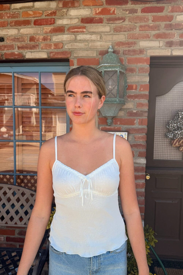 Arden Tank | White / XS/S