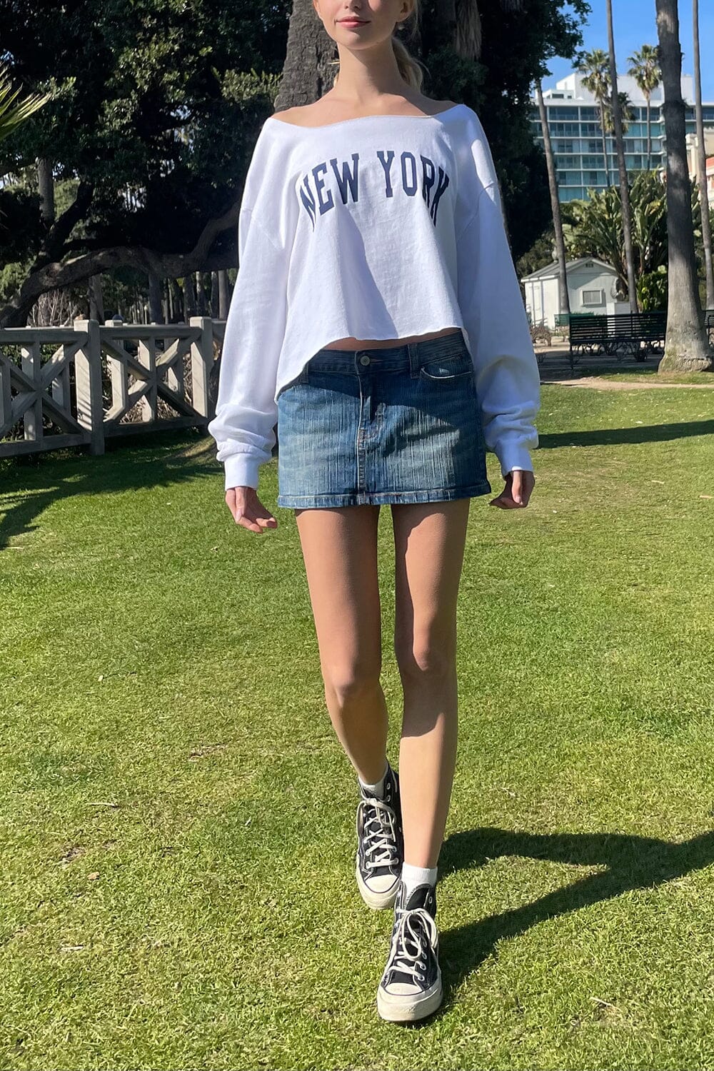 Natural White / Cropped Fit
