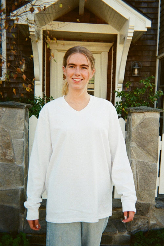 White / Oversized Fit