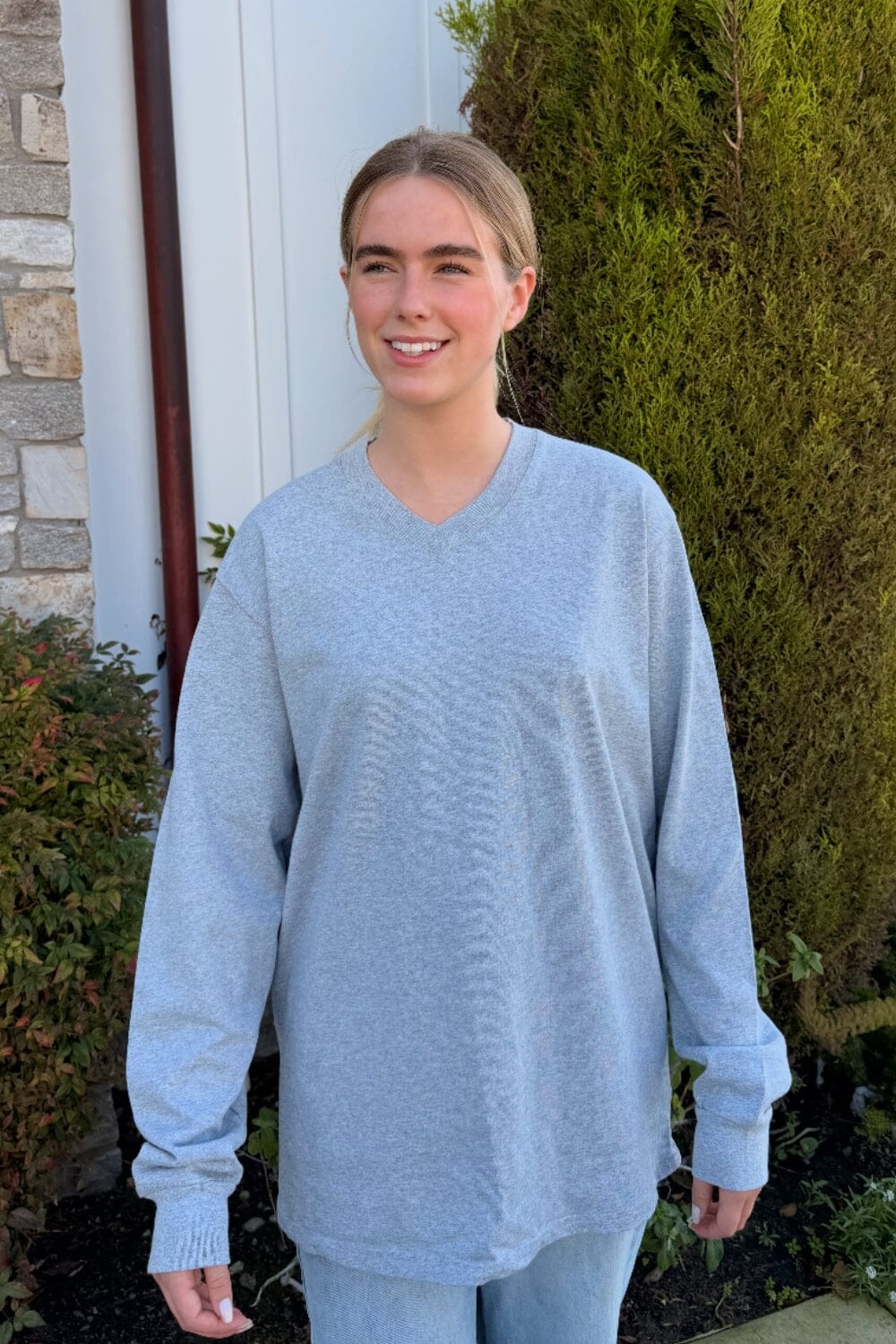 Heather Grey / Oversized Fit