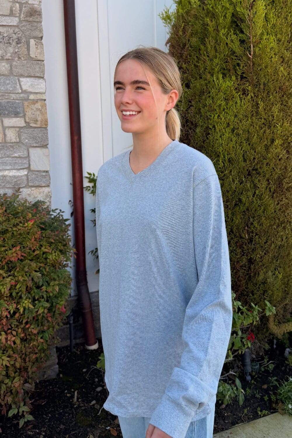 Heather Grey / Oversized Fit