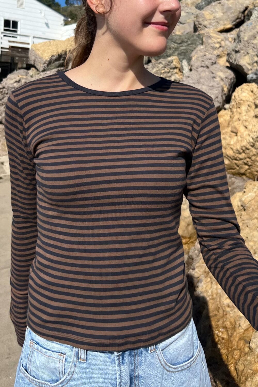 Brown With Black Stripes / XS/S