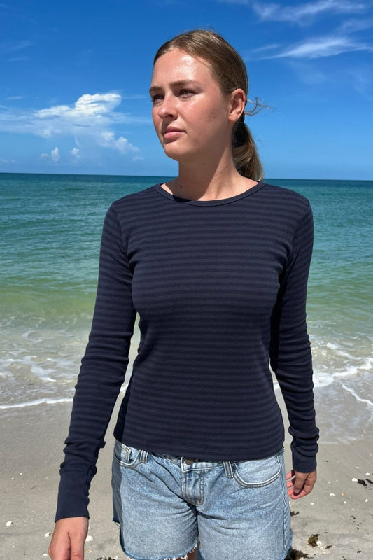 Faded Navy Stripes / XS/S