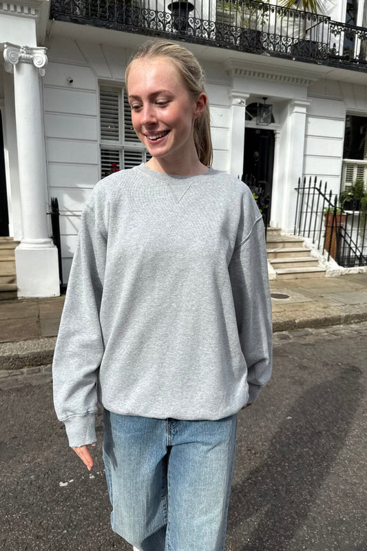 Heather Grey / Oversized Fit