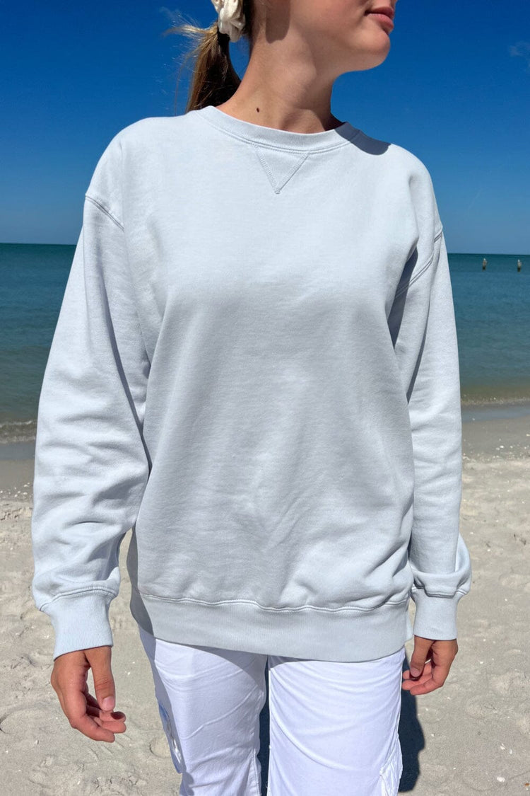 Erica Oversized Sweatshirt | Light Blue / Oversized Fit
