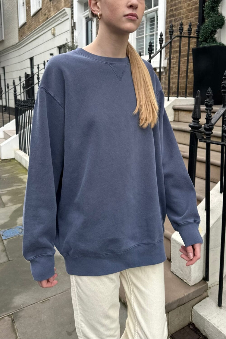 Erica Oversized Sweatshirt | Faded Blue / Oversized Fit