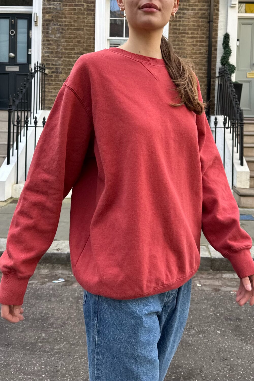 Red / Oversized Fit