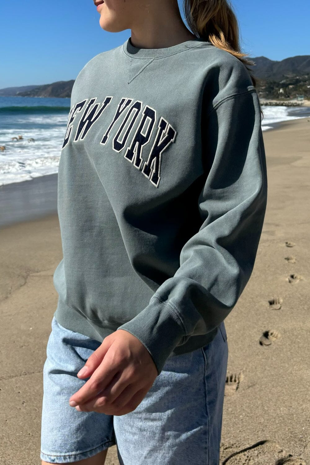 Dark Sage Green / Oversized Fit