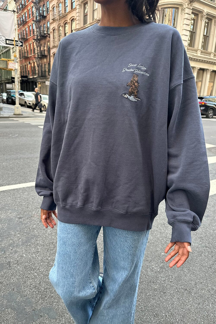 Faded Navy Blue / Oversized Fit