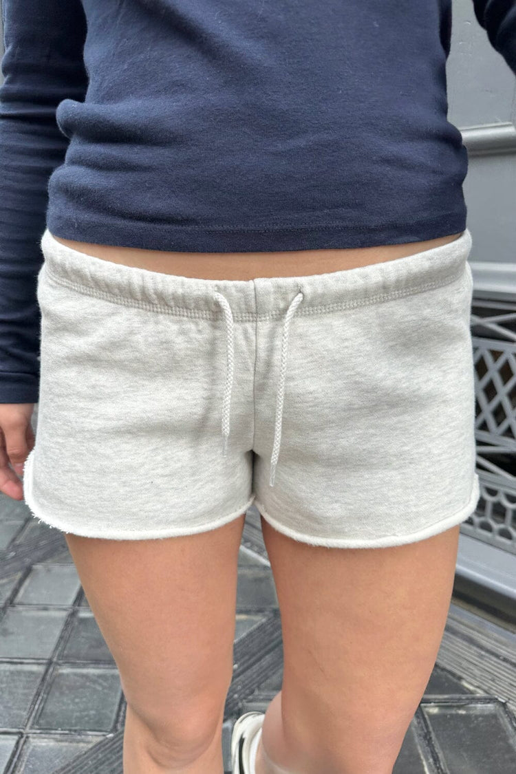 Marcie Sweatshorts | Silver Grey / XS/S