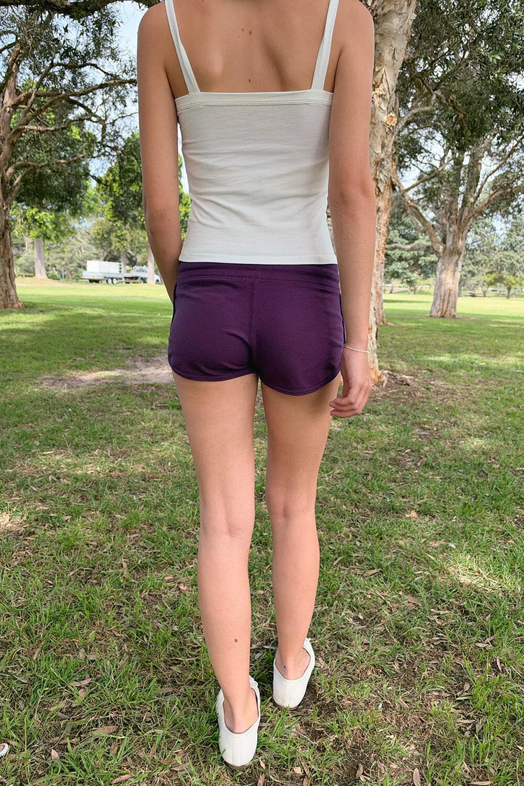 Marcie Sweatshorts | Bright Purple / XS/S
