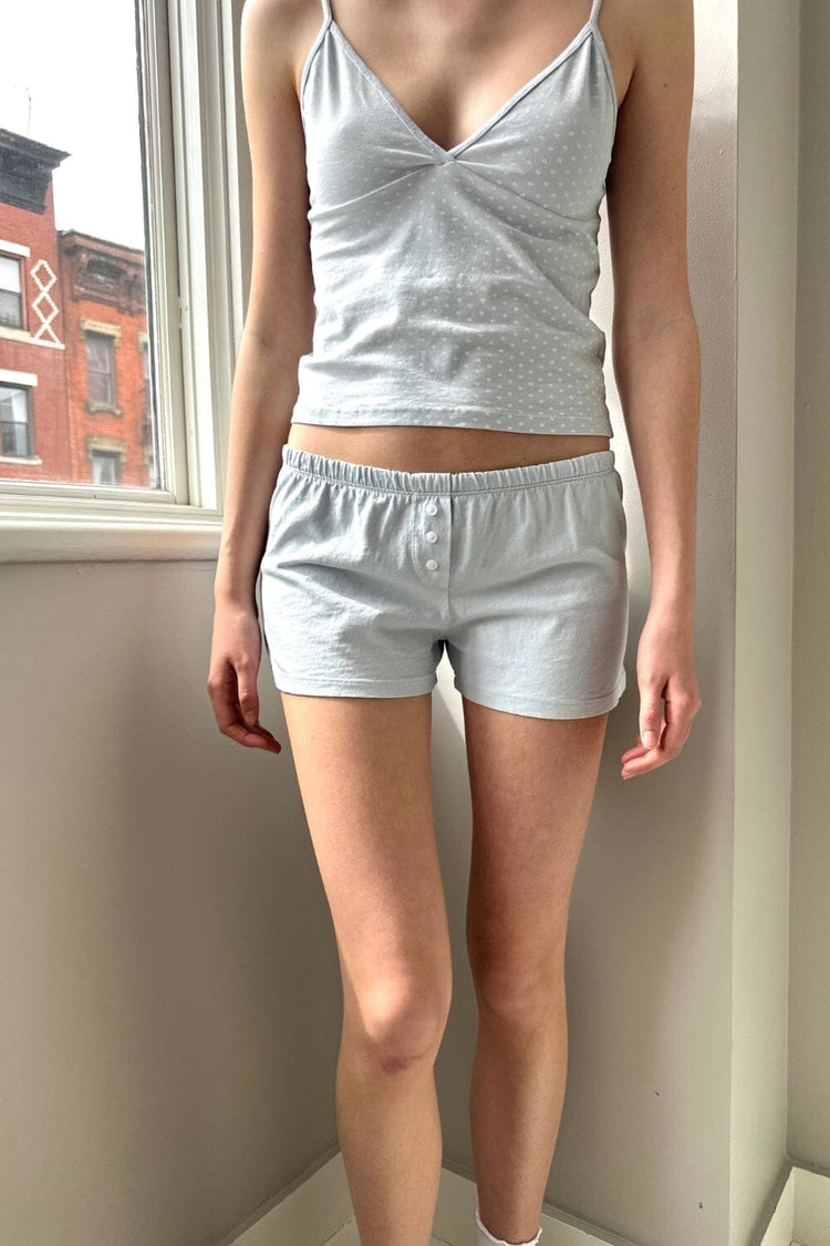 Keira Striped Shorts | Light-blue / XS/S