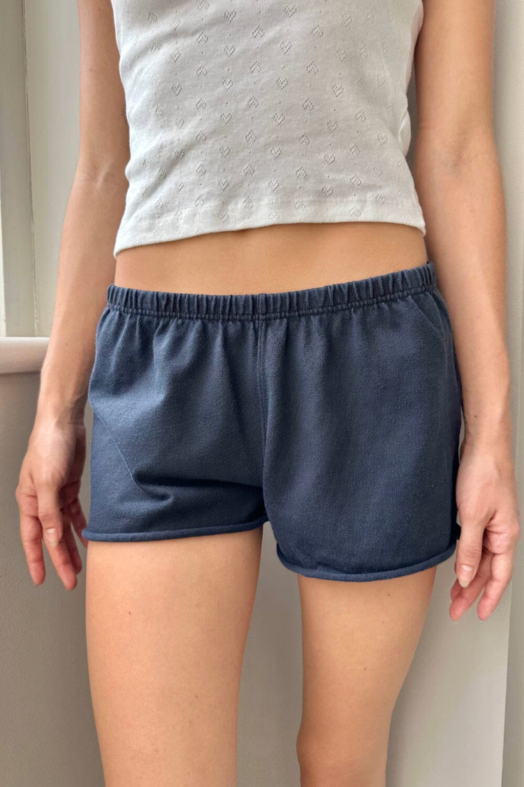 Emery Cotton Sweatshorts | Faded Blue / XS/S